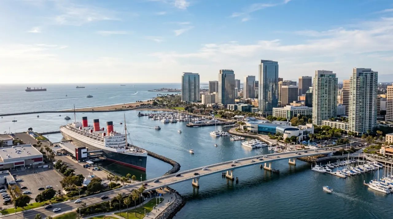 Long Beach, Los Angeles โ Ready Rental Cleaning Airbnb service area